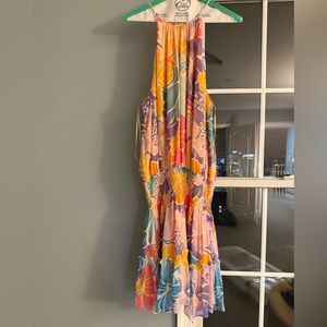 Ramy Brook size XXL multi color floral mini dress